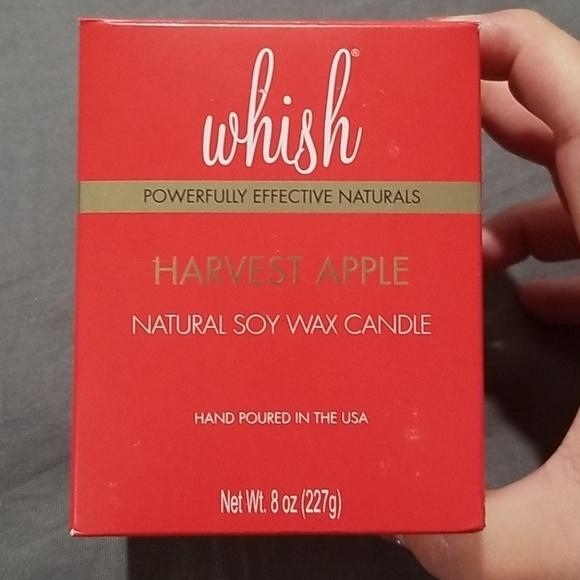 💕WHISH💕 Natural Soy Wax Candle ~ Harvest Apple NWT - Picture 3 of 11
